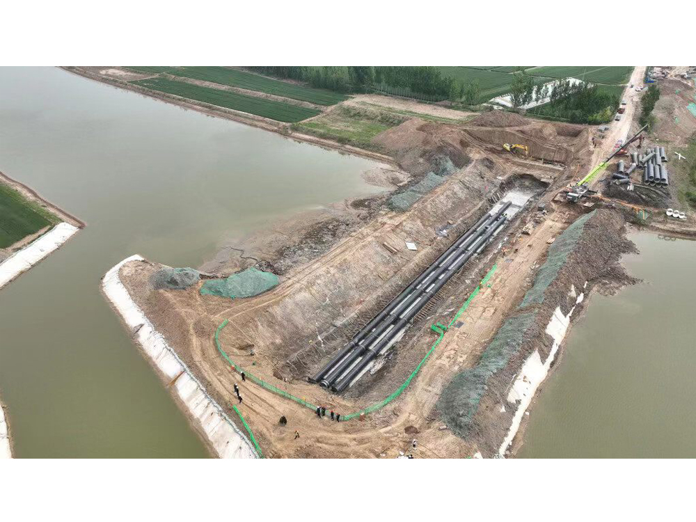 德州市向城區(qū)供水工程，管道多口徑、多管材，總長約40km